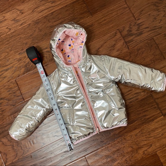 FENDI. Pink & Silver Rumi Baby Jacket. - Picture 5 of 9